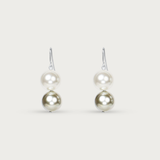 Double Sea Pearl Earring