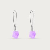 Amethyst Rock Earring