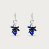 Blue Sea Shell Earring