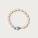 Dark Rice Pearl Bracelet
