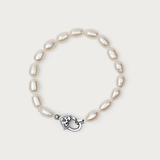 Dark Rice Pearl Bracelet
