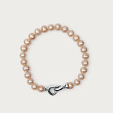 Freshwater Pink Round Pearl Bracelet