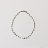 Cute silver Butterfly w Pearl Necklace
