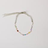 Freshwater w crystal necklace