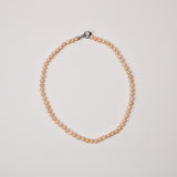 Freshwater pink pearl necklace