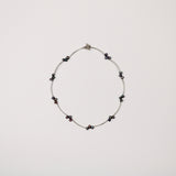 Triple Rice Pearl w Long Tube Necklace.