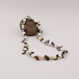Big nugget Pearl w Keishi Pearl Necklace