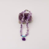 Brazil Amethyst Rock Necklace