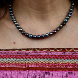 Freshwater Black Pearl Necklace