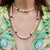 Multicolor Freshwater Pearl Necklace.