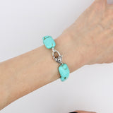 Turquoise Rectangle Bracelet