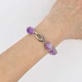 Brazil Amethyst Rock Bracelet