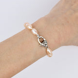 Dark Rice Pearl Bracelet