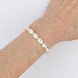 Dark Rice Pearl Bracelet