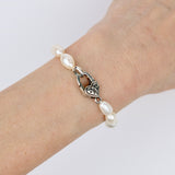 Dark Rice Pearl Bracelet