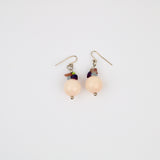 Rose Quartz Drop Earring