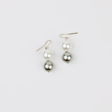 Double Sea Pearl Earring