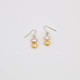 Double Color Pearl Earring