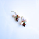 Pearl and keishi pearl w keishi earring