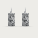 Wire Rectangle Earring