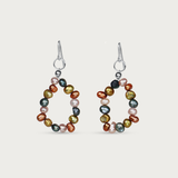 Multi Color Mini Pearl Earring
